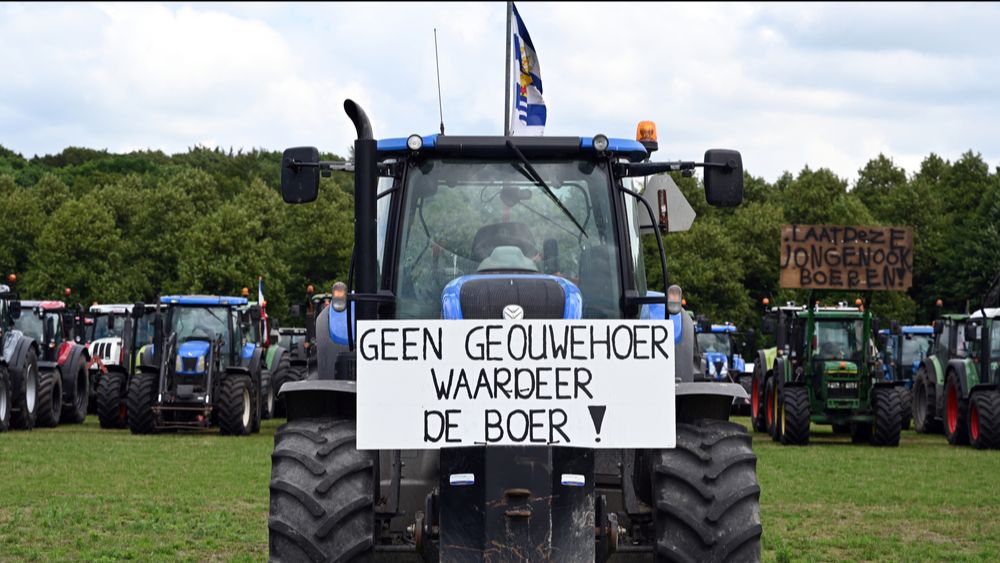 FDF blaast internationale betoging in Brussel af - Actie Landsbond Pluimvee blijft doorgaan