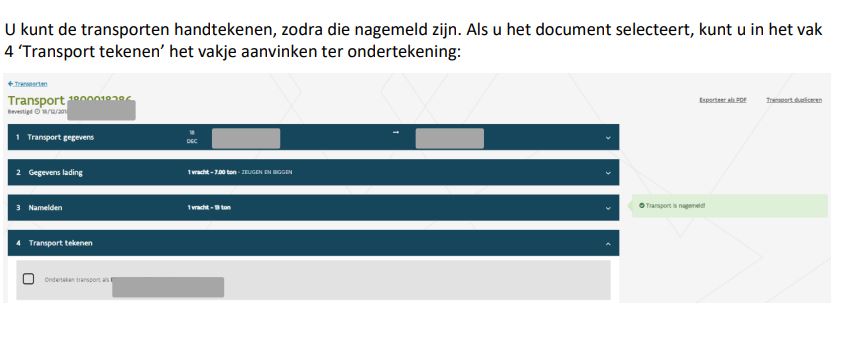 “Laatste kans om mestafzetdocumenten tijdig te ondertekenen” 