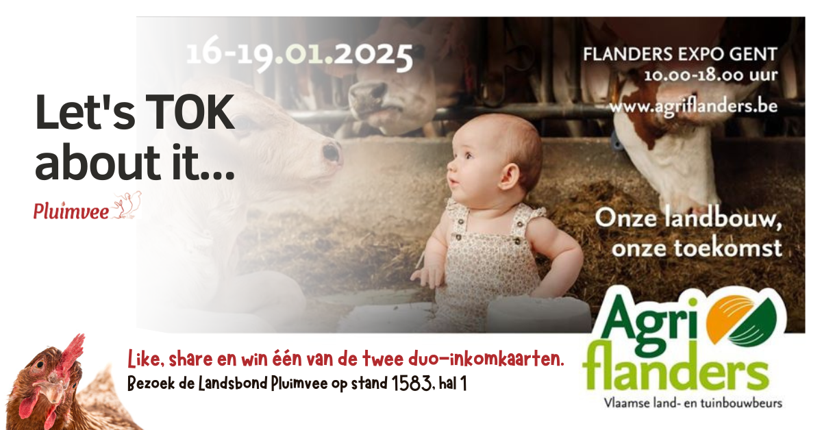 Win één van de twee duotickets voor Agriflanders 2025