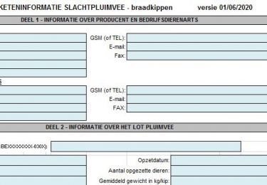 Aangepast VKI-document braadkippen vanaf 01/06/2020 van kracht