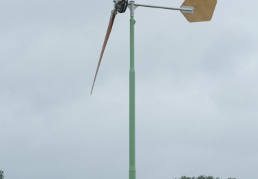 Honderdste kleine windmolen van E.A.Z. geplaatst in België 