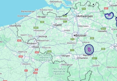 HPAI: Hoogpathogene vogelgriep op eendenhouderij in Gembloux	