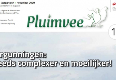 Inhoud komend  NOVEMBER nummer Pluimvee 