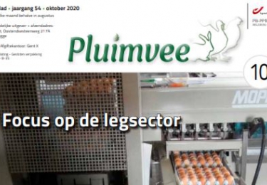 Inhoud komend  OKTOBER  nummer Pluimvee 