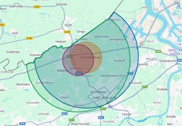Nieuwe besmetting in bestaande zone Sint-Gillis-Waas
