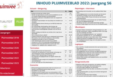 Op zoek naar vroegere nummers of artikels van het Pluimveevakblad?