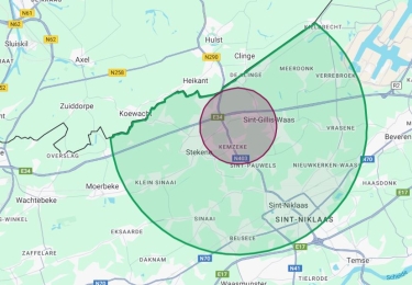 Planning opheffing zones Sint-Gillis-Waas